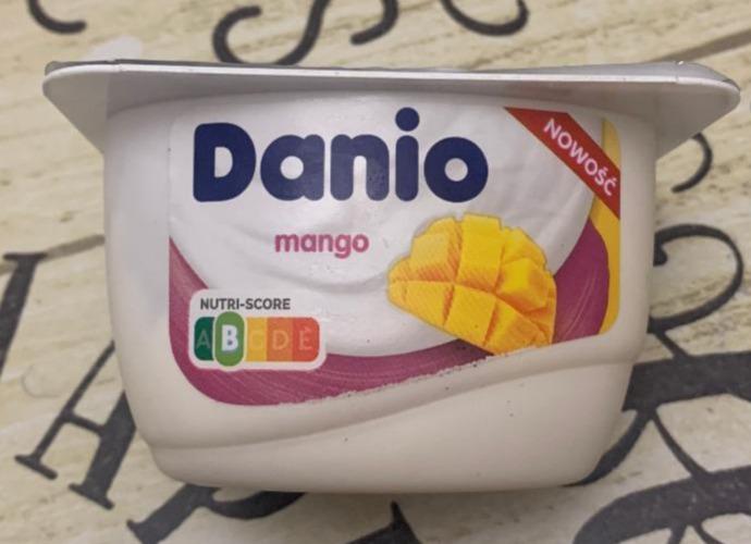 Fotografie - Serek homogenizowany mango Danio