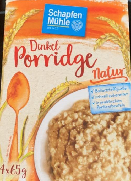 Fotografie - Dinkel Porridge natur Schapfen Mühle