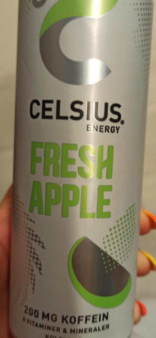 Fotografie - Energy Drink Fresh Apple Celsius