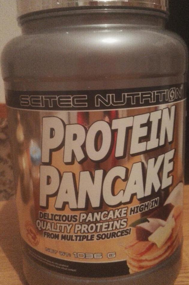 Fotografie - Protein pancake delicious from multiplex sourcesi Scitec Nutrition