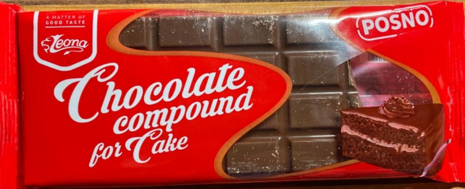 Fotografie - Posno chockolate compound for cake