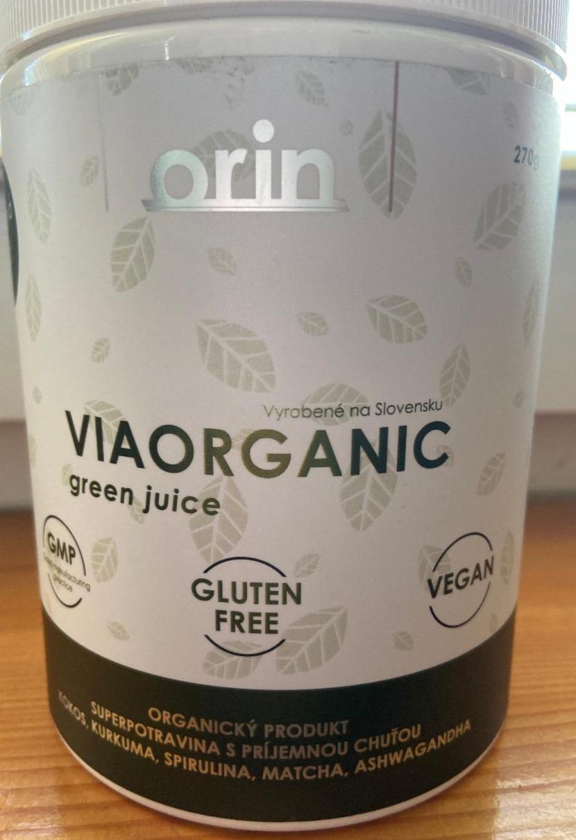 Fotografie - Viaorganic green juice Orin