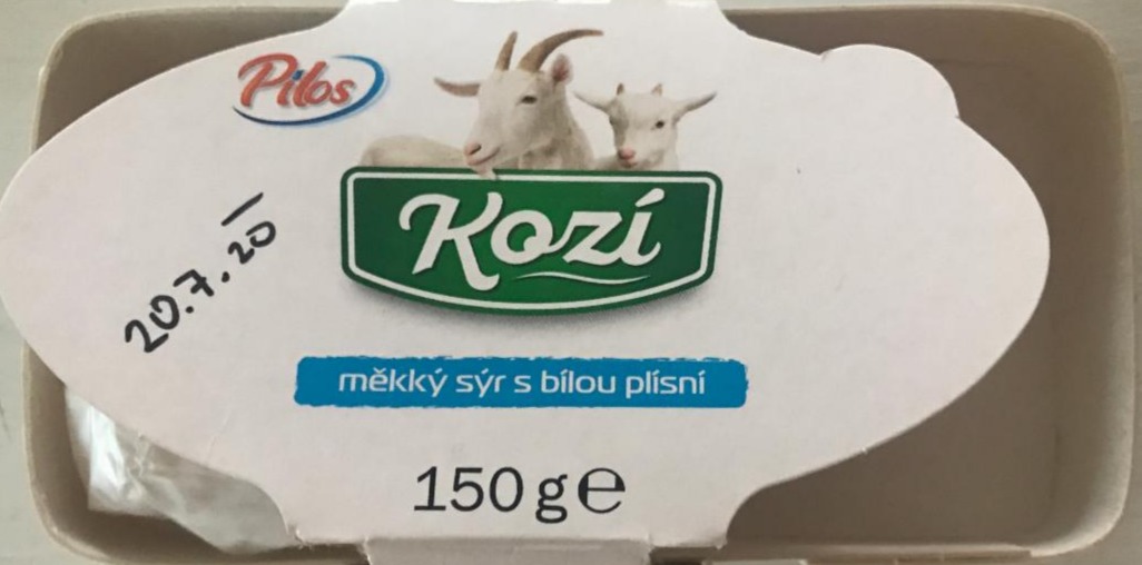 Fotografie - Kozí měkký sýr s bílou plísní Pilos