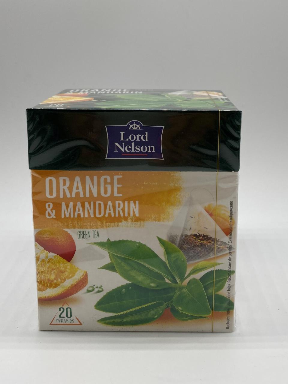 Fotografie - Sir Edward Tea Green tea Orange and mandarin