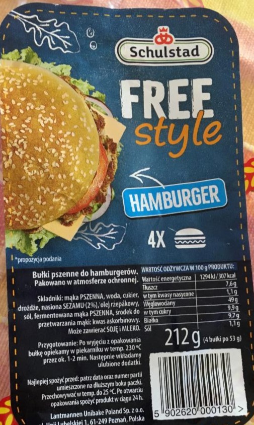 Fotografie - Free style hamburger Schulstad
