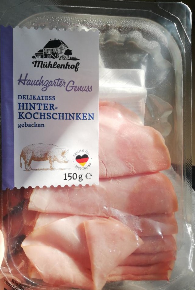 Fotografie - Delikatess Hinter-Kochschinken gebacken Mühlenhof