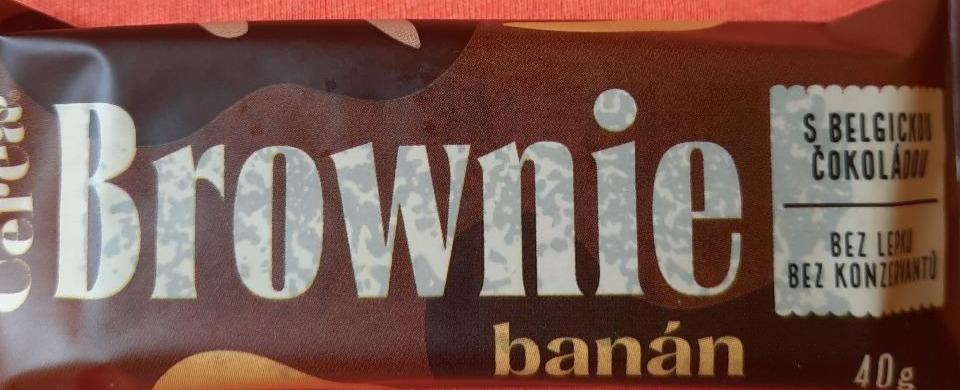 Fotografie - Brownie banán s belgickou čokoládou Cerea