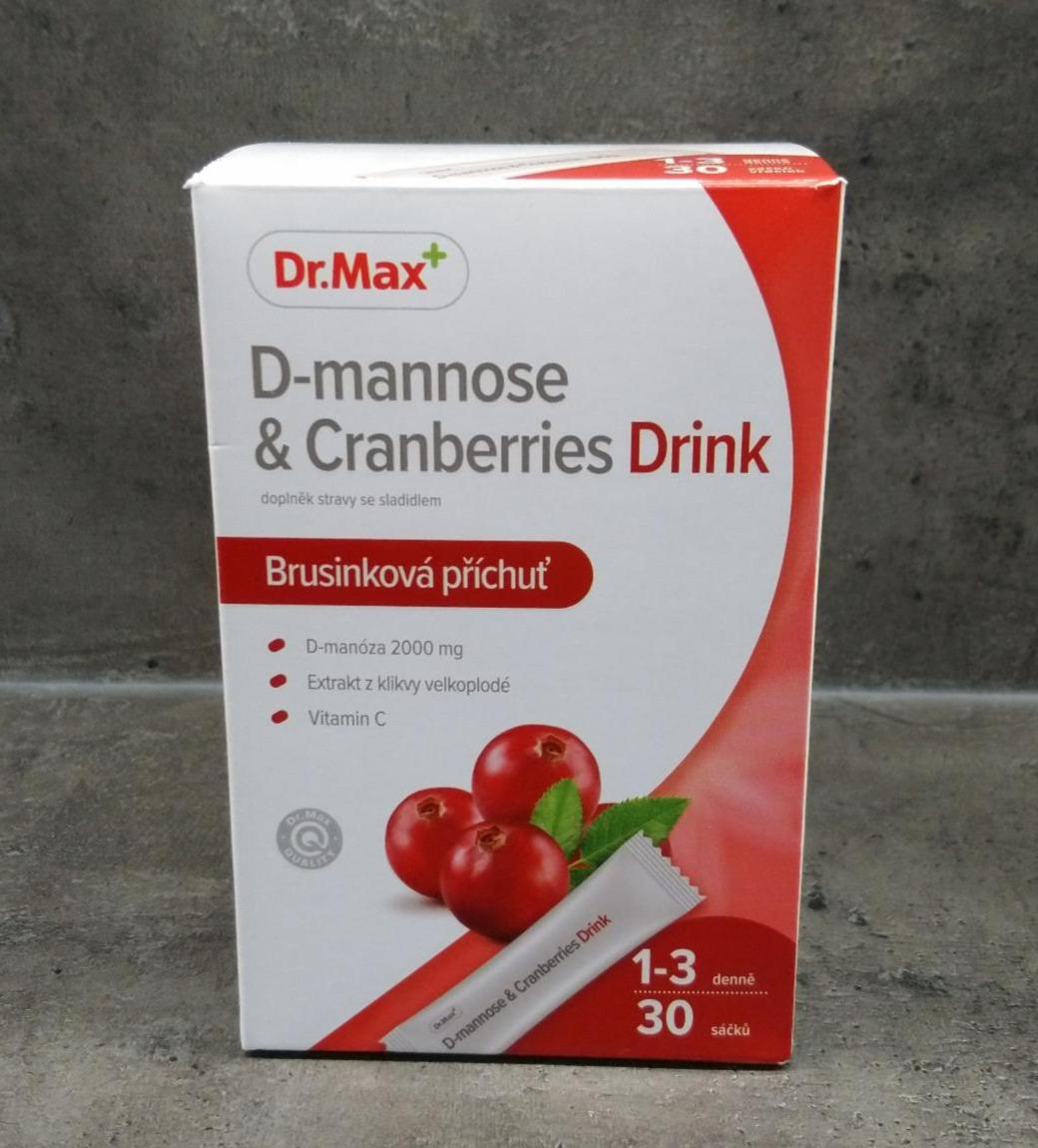 Fotografie - D-mannose & Cranberries Drink Dr.Max