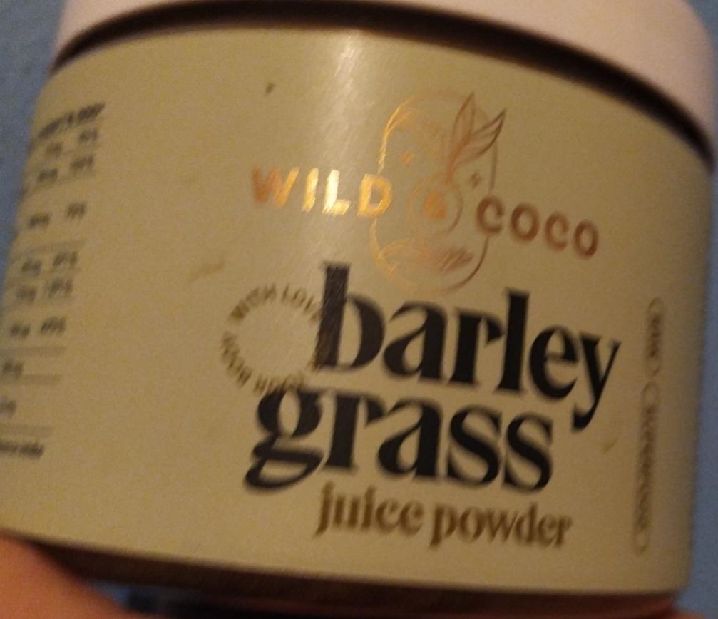 Fotografie - barley grass juice powder Wild & Coco