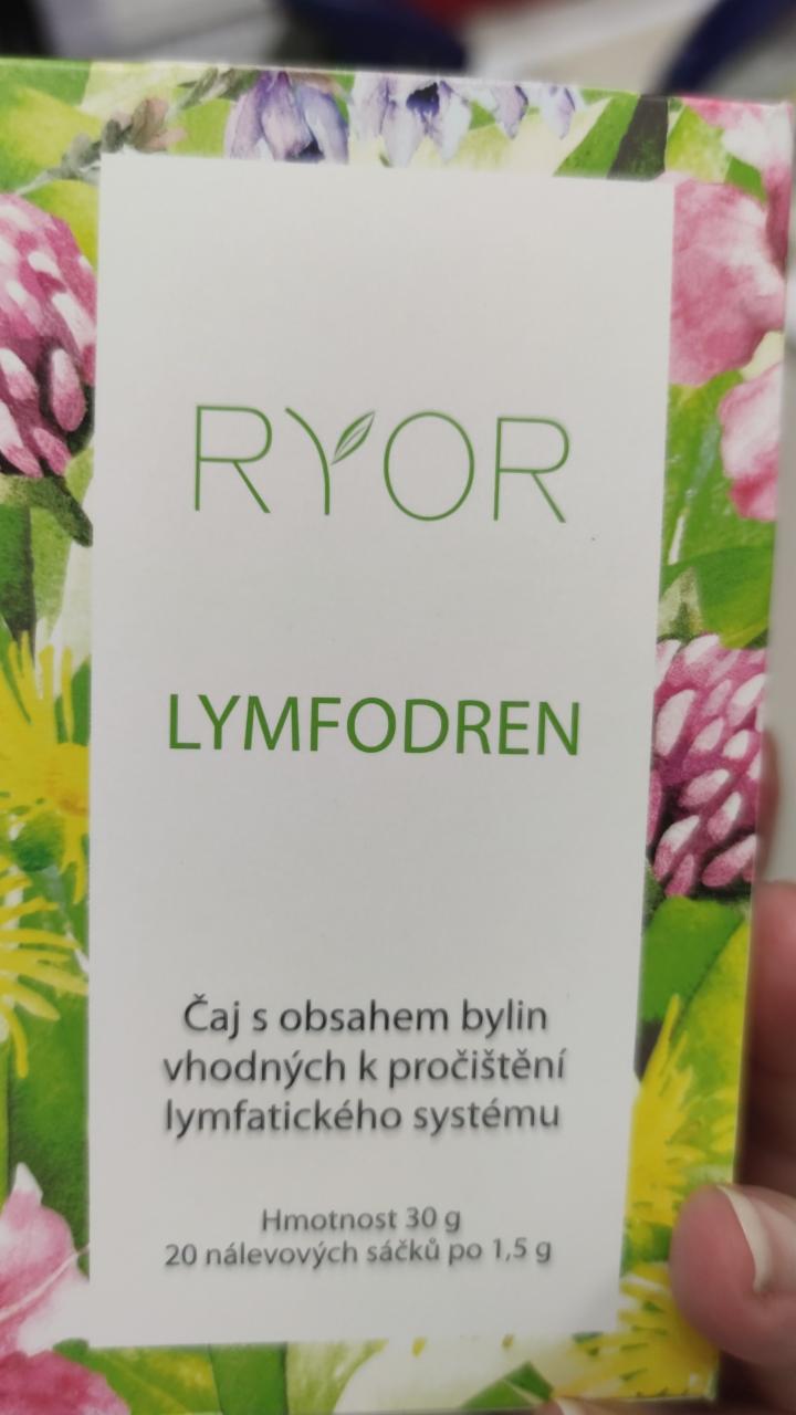 Fotografie - Lymfodren bylinný čaj Ryor