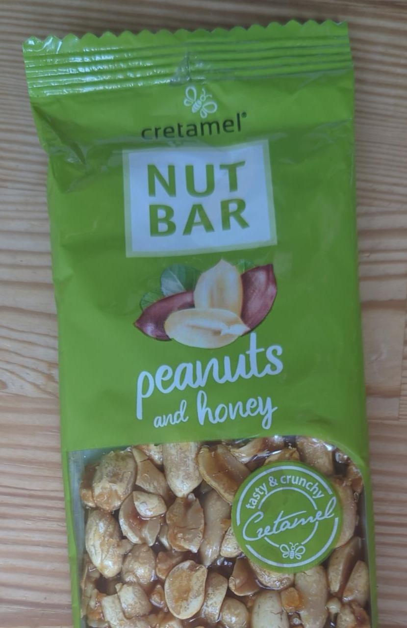 Fotografie - Nut Bar peanuts and honey Cretamel