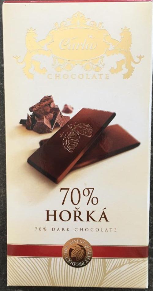 Fotografie - Hořká čokoláda 70% Carla