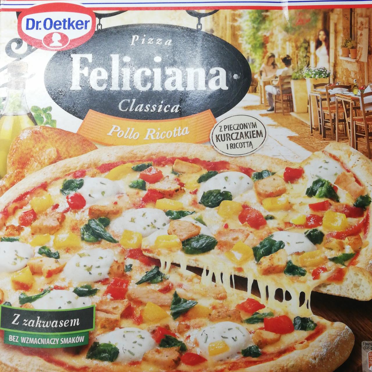 Fotografie - Feliciana Classica Pollo Ricotta Pizza Dr. Oetker