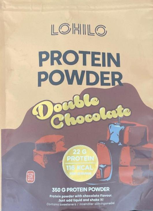 Fotografie - Protein powder Double Chocolate Lohilo