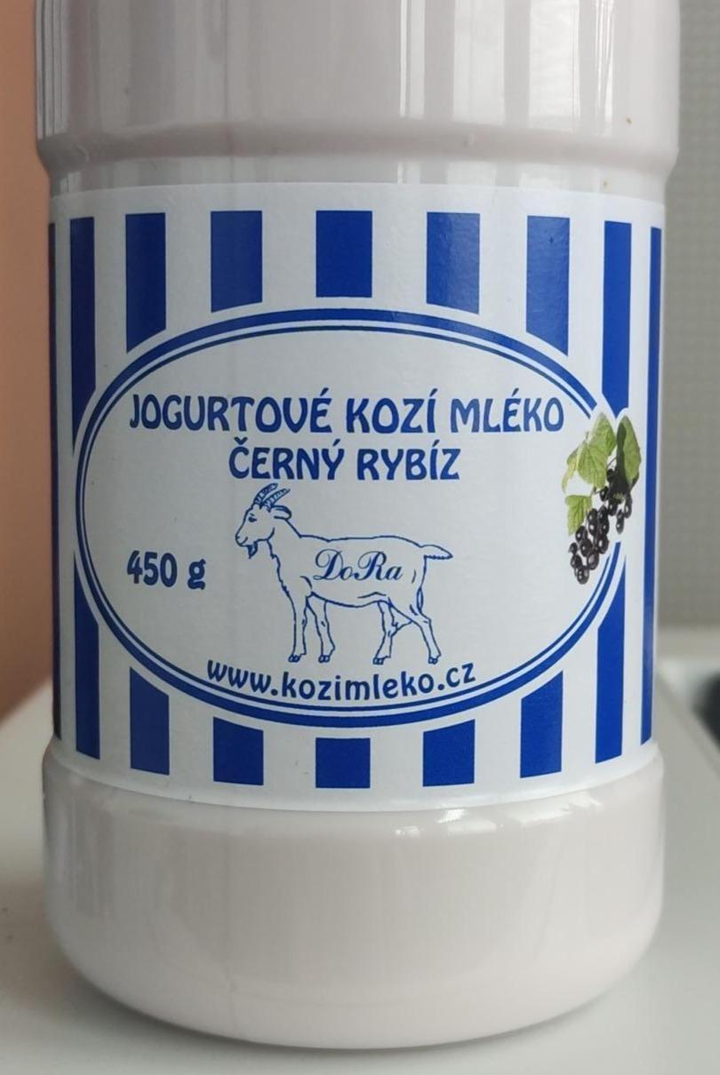 Fotografie - Jogurtové kozí mléko černý rybíz DoRa