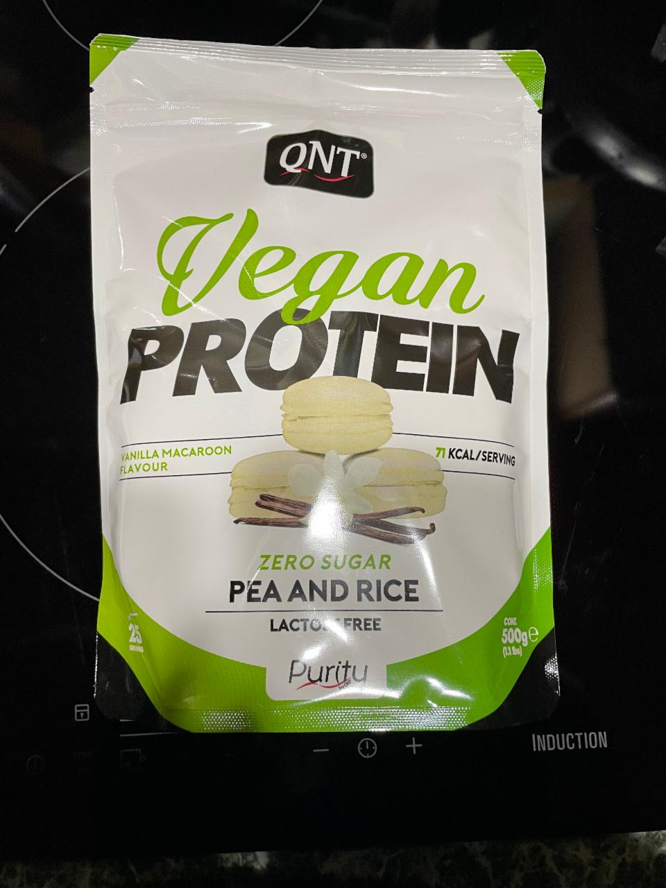 Fotografie - Vegan protein Vanilla Macaroon QNT