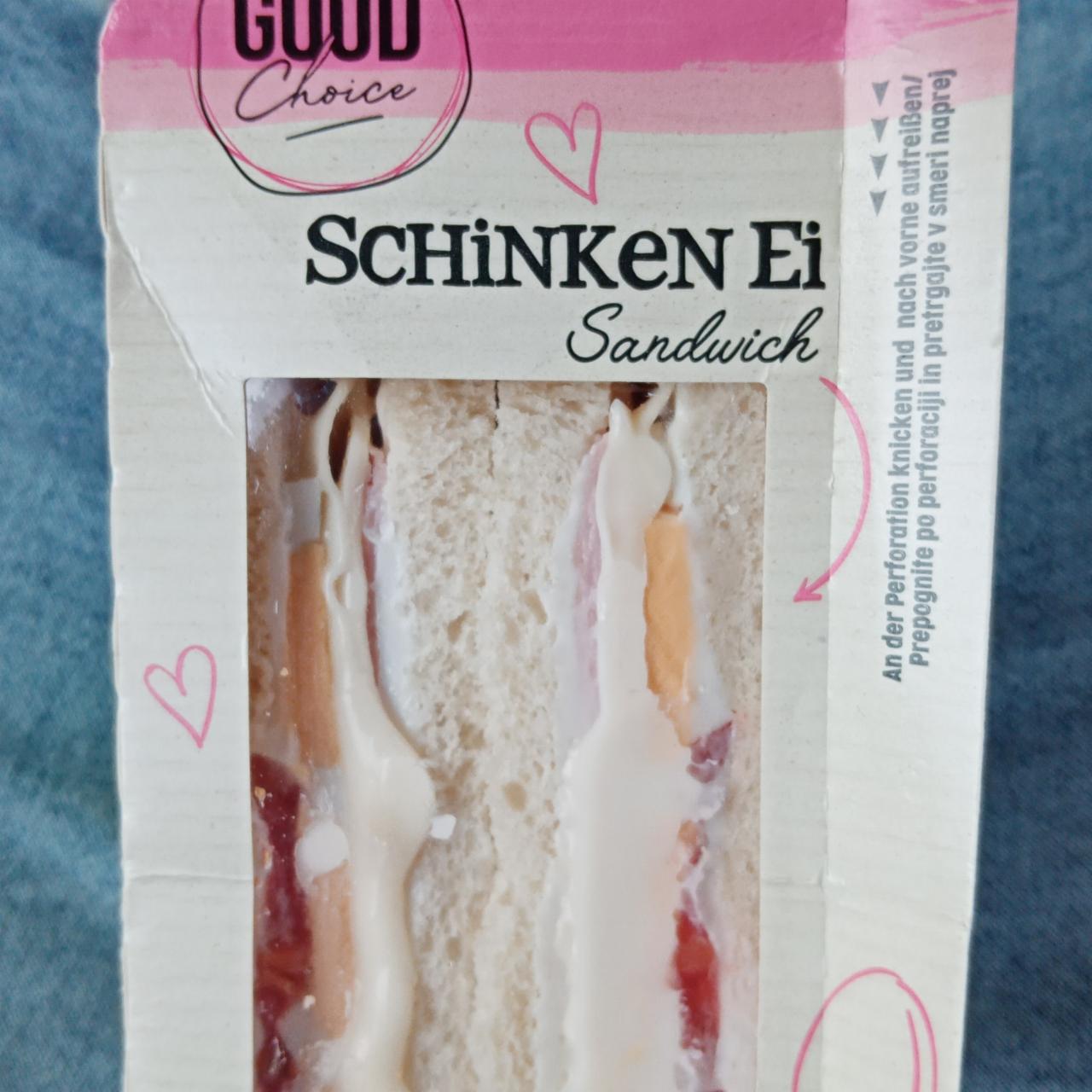 Fotografie - Schinken Ei Sandwich Good choice