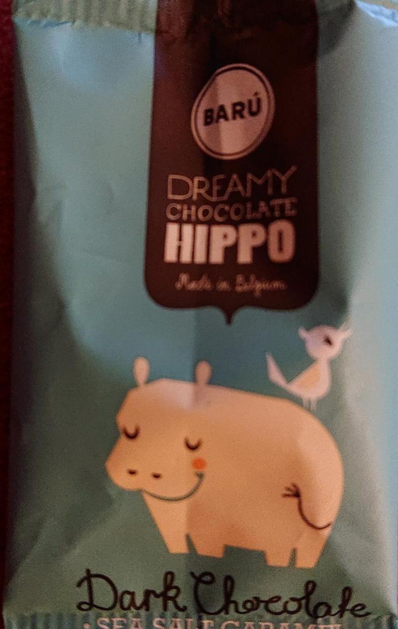 Fotografie - Hippo Dark Chocolate Sea Salt Caramel Barú