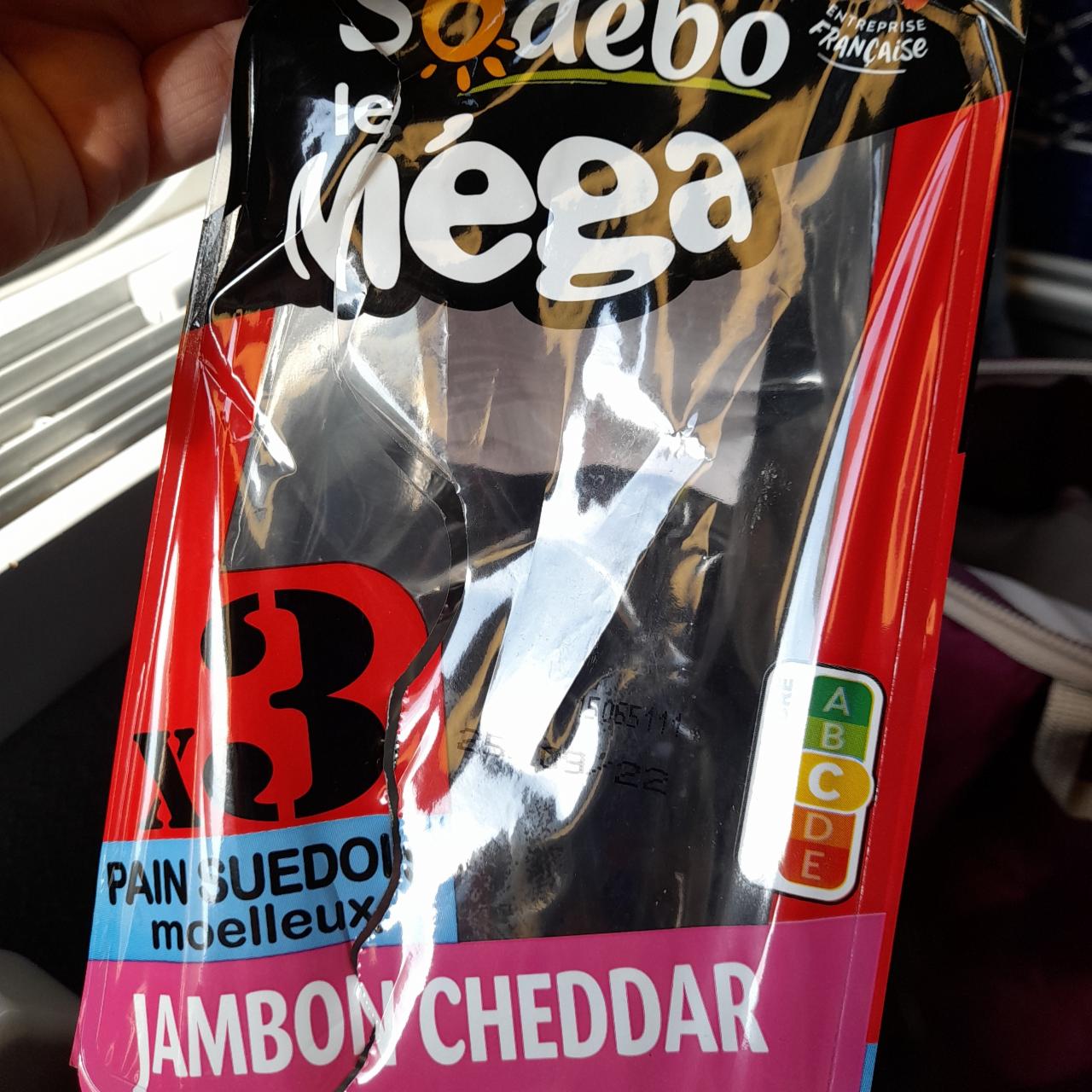 Fotografie - Sandwich le méga jambon cheddar Sodebo