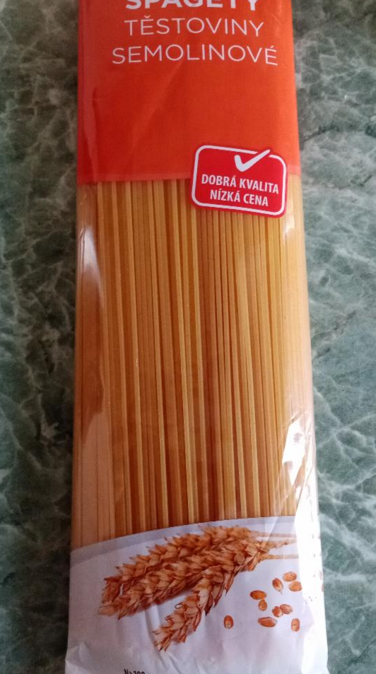 Fotografie - Špagety těstoviny semolinové Globus
