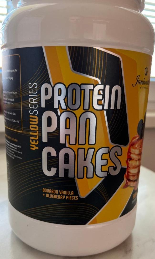 Fotografie - Yellow Series Protein Pancakes Bourbon Vanilla + Blueberry Pieces Jankowitch Nutrition