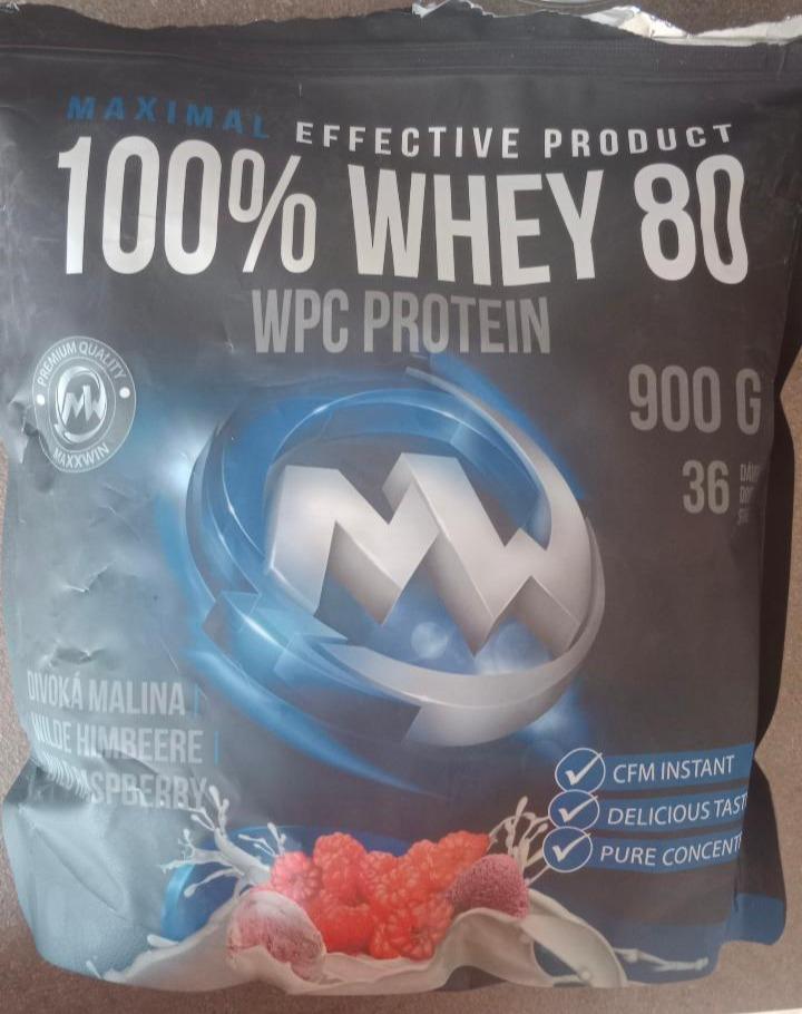 Fotografie - Whey 80 protein 100% Maxxwin
