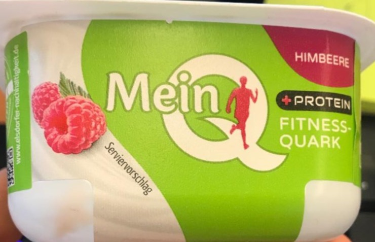 Fotografie - MeinQ Fitness-Quark +Protein Himbeere