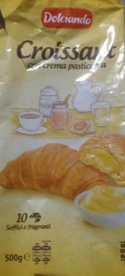 Fotografie - Croissant con crema pasticcera Dolciando