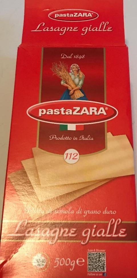 Fotografie - Lasagne gialle pasta ZARA