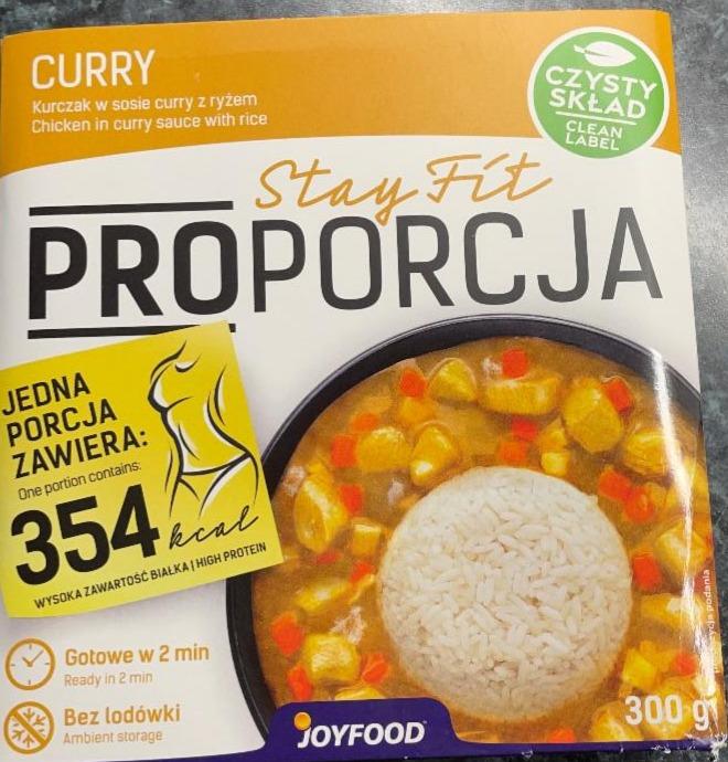 Fotografie - Stay fit proporcja Curry Joyfood