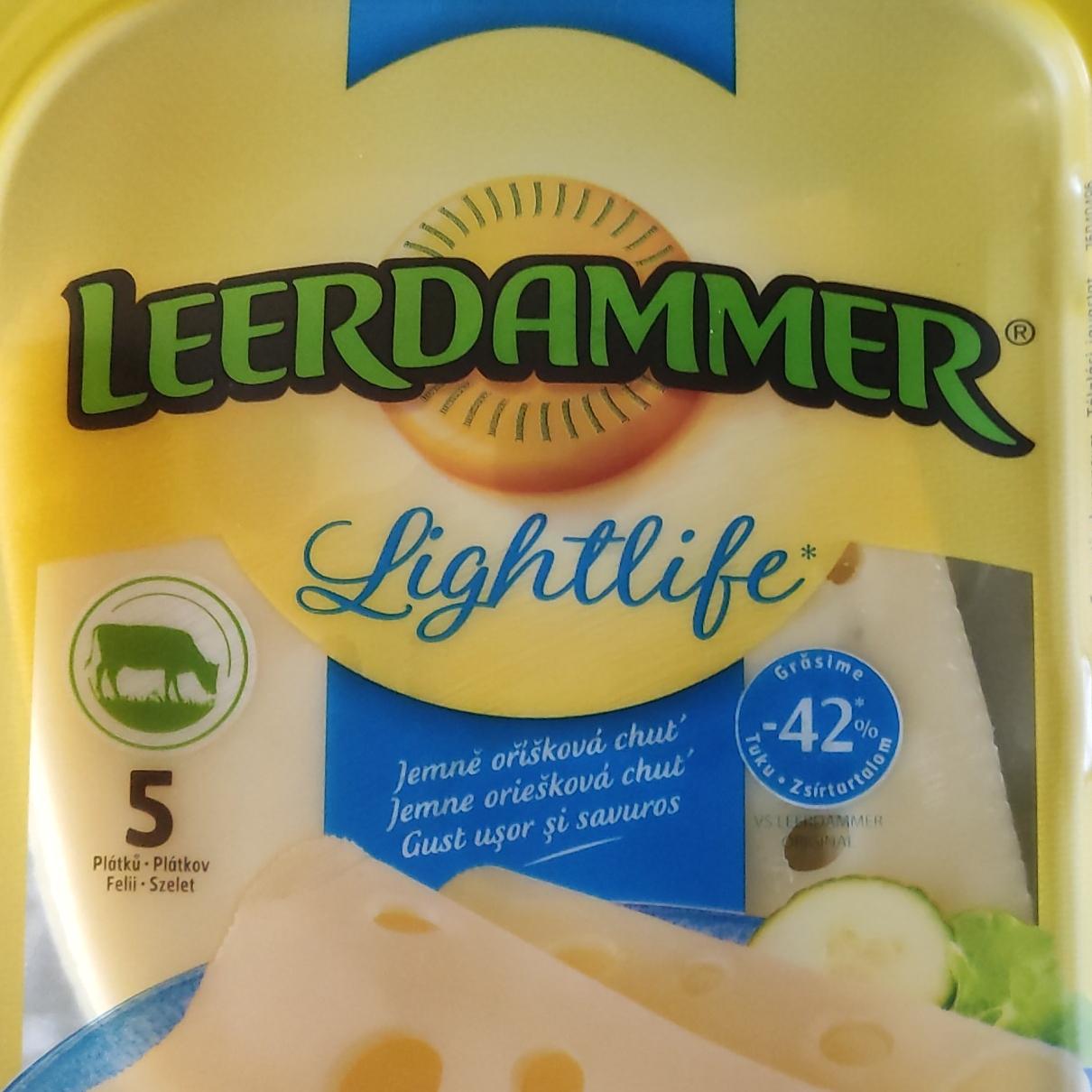 Fotografie - Leerdammer lightlife 42% tuku plátky