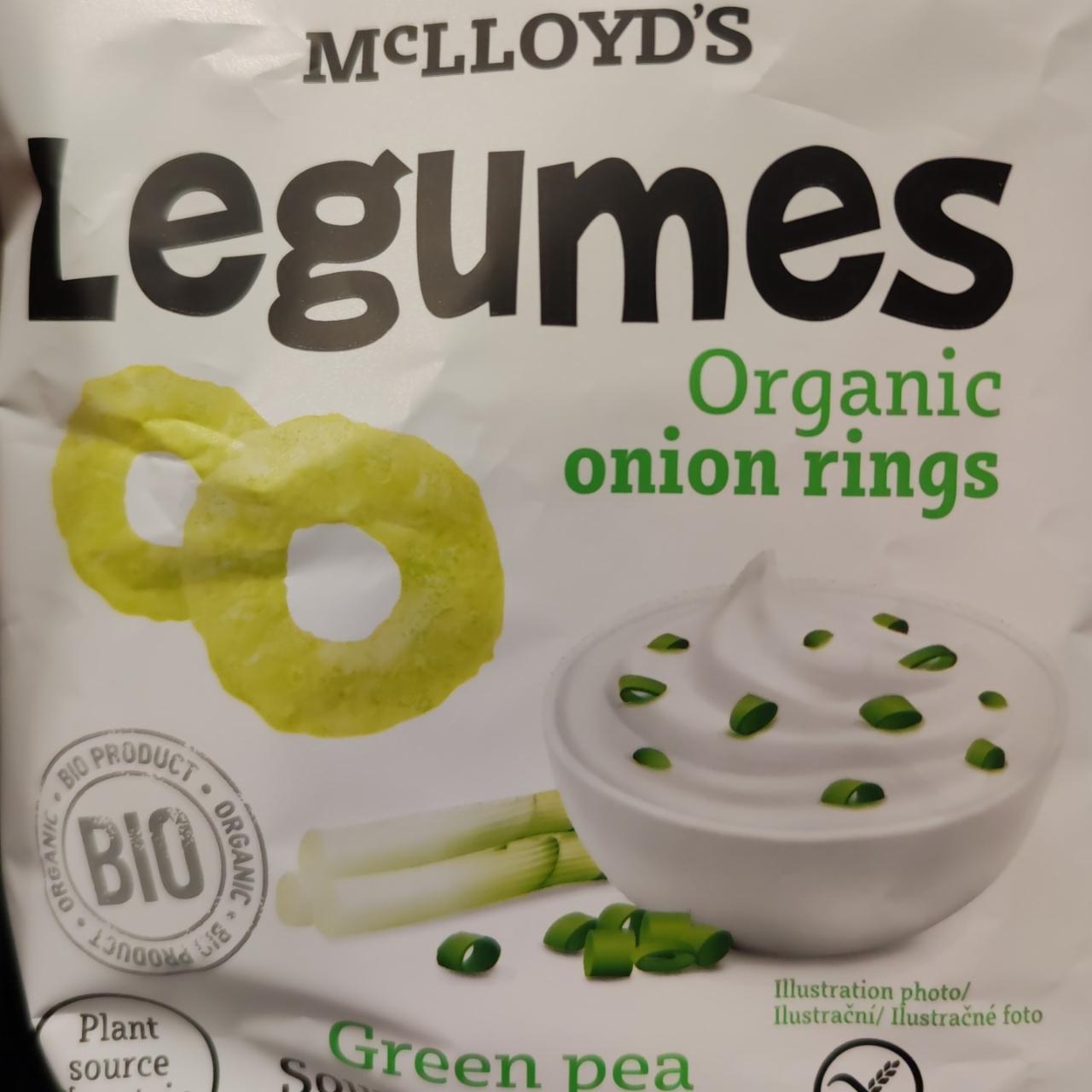 Fotografie - Legumes green pea onion ring McLloyd´s