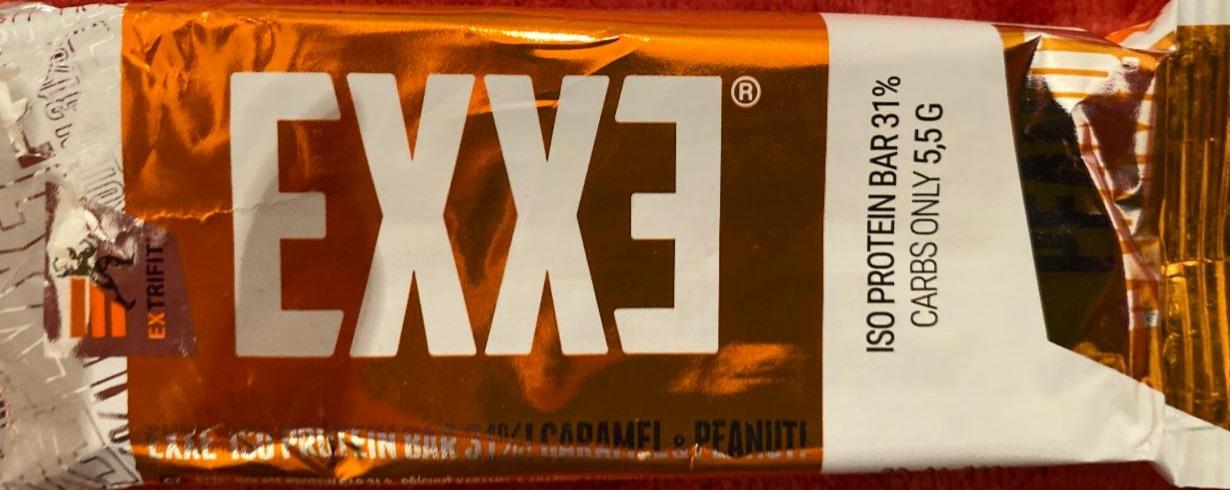 Fotografie - EXXE ISO PROTEIN BAR 31 % peanut caramel Extrifit