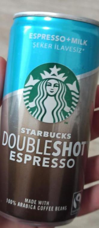 Fotografie - Doubleshot Espresso No Added Sugar Starbucks