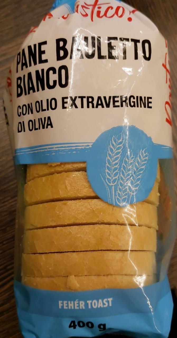 Fotografie - Pane Bauletto Bianco con Olio Extravergine di oliva Pantastico
