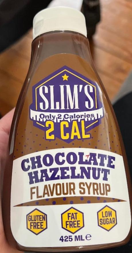 Fotografie - Chocolate Hazelnut Flavour Syrup Slim’s