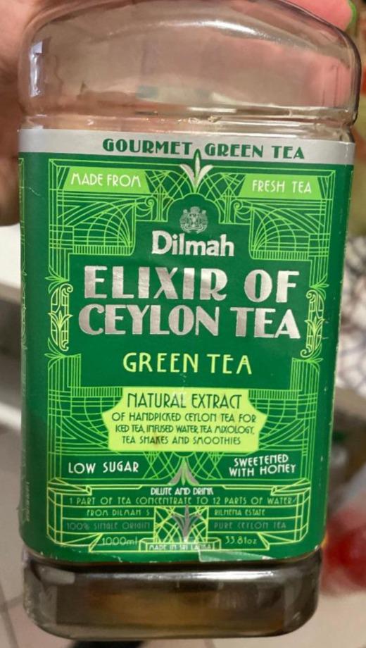 Fotografie - Elixir of Ceylon tea Green tea Dilmah