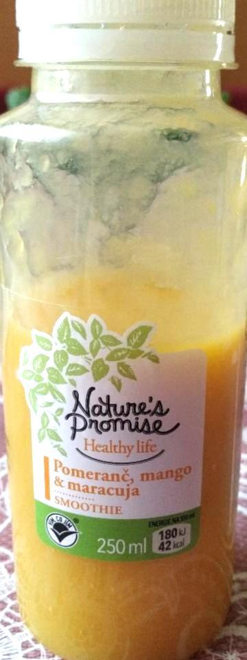 Fotografie - Smoothie pomeranč, mango & maracuja Nature's Promise