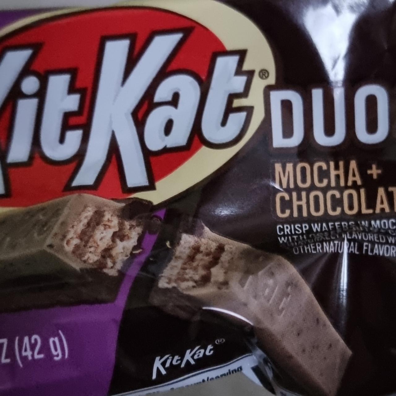 Fotografie - KitKat Duos Mocha+Chocolate