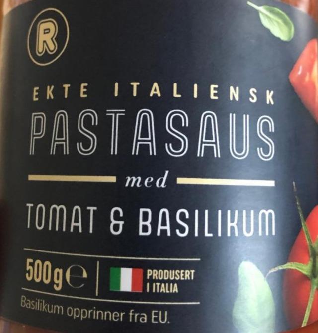 Fotografie - Pastasaus med tomat & basilikum Rema1000