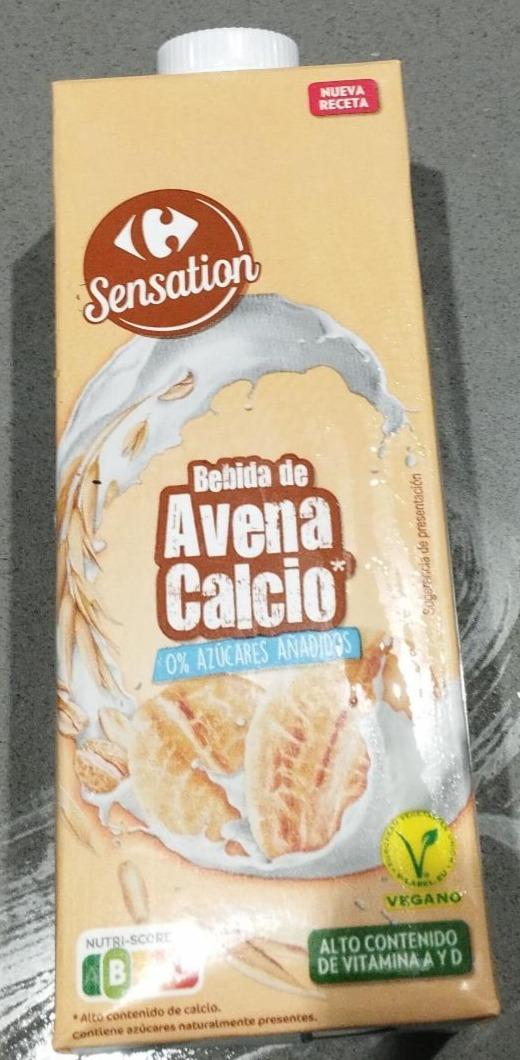 Fotografie - Bebida de avena calcio 0% azúcares añadidos Carrefour Sensation
