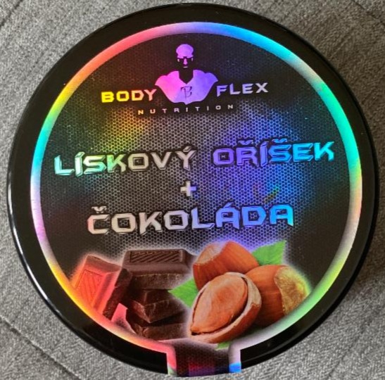 Fotografie - lískový oříšek + čokoláda Bodyflex Nutrition