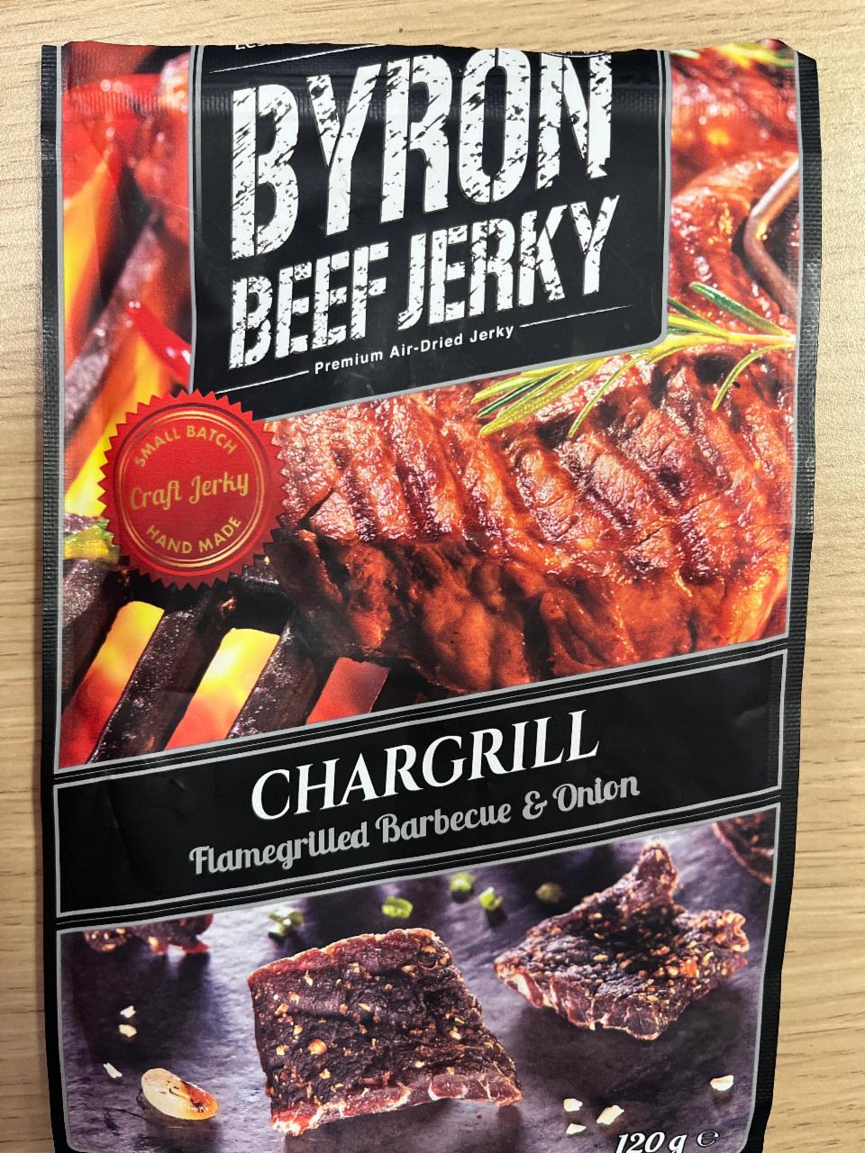 Fotografie - Beef Jerky Chargrill Barbecue & Onion Byron
