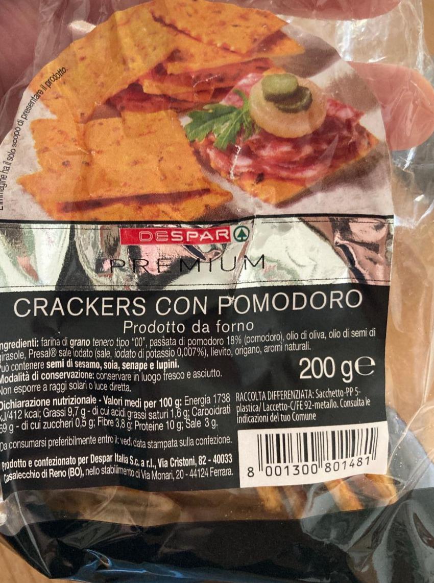 Fotografie - Crackers con pomodoro DeSpar