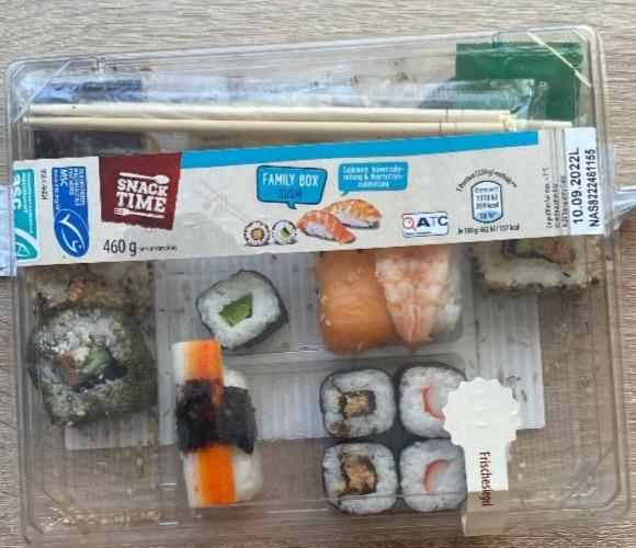 Fotografie - Family Box Sushi Snack time