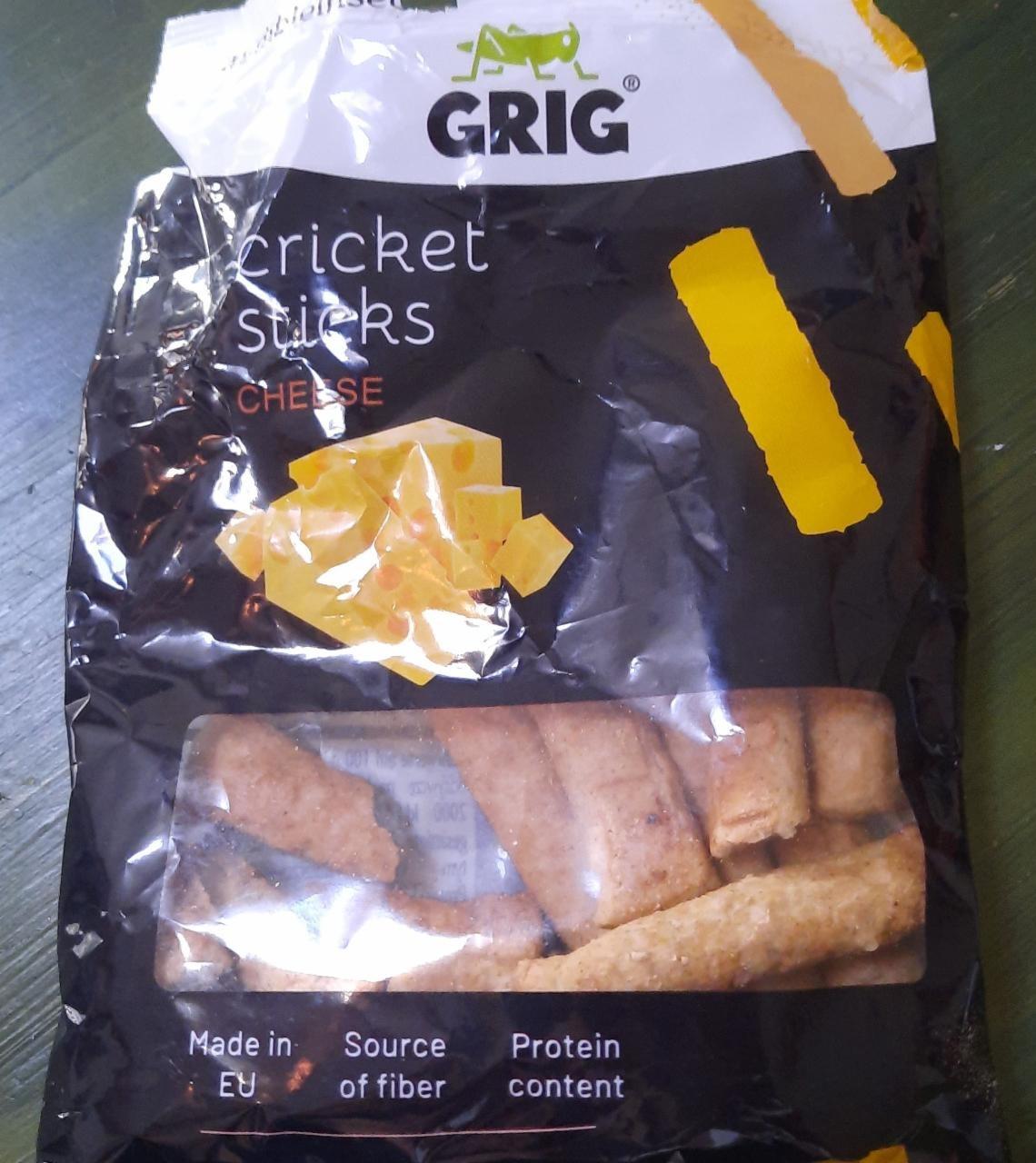 Fotografie - Cricket sticks cheese Grig