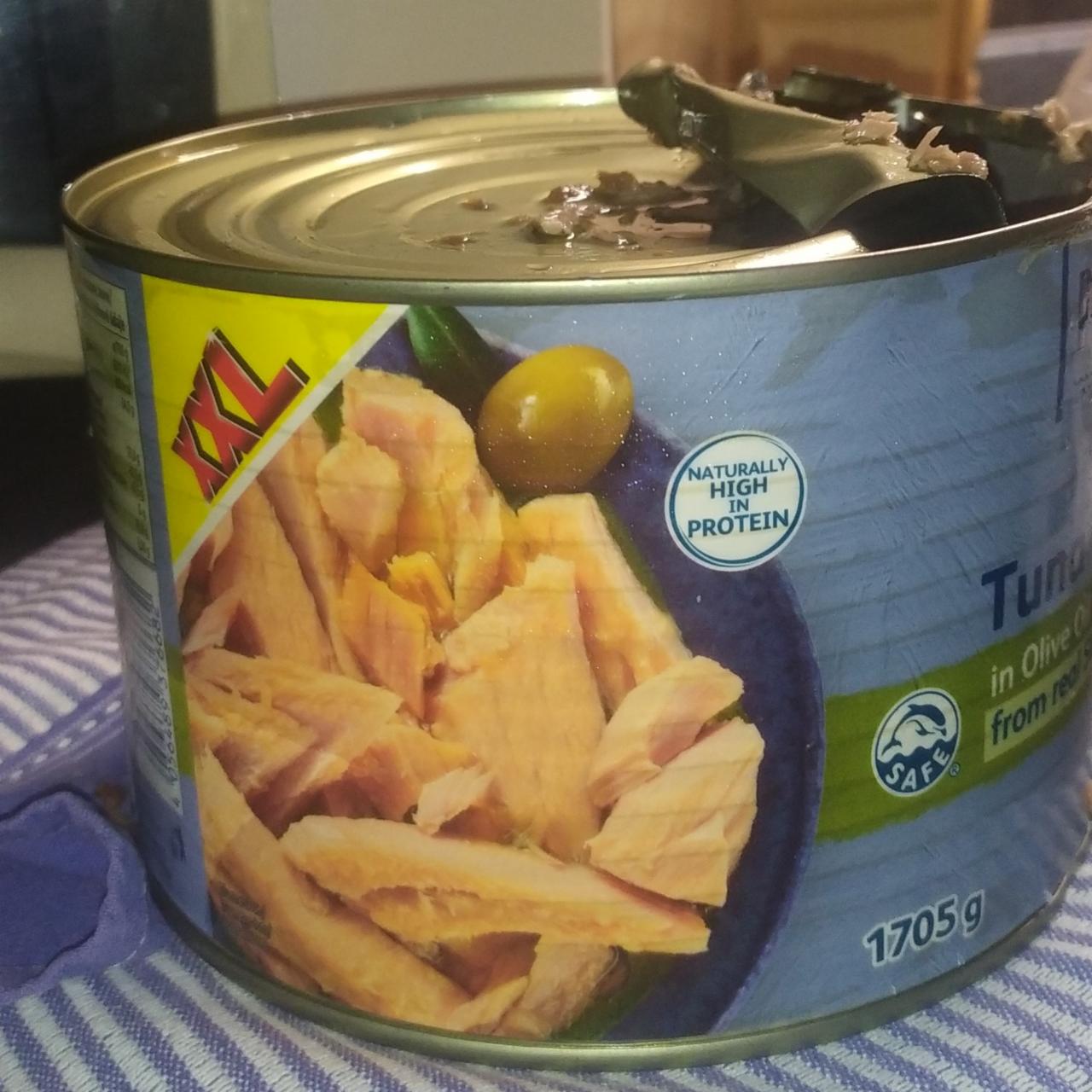 Fotografie - tuna chunks in Olive oil xxl Nixe