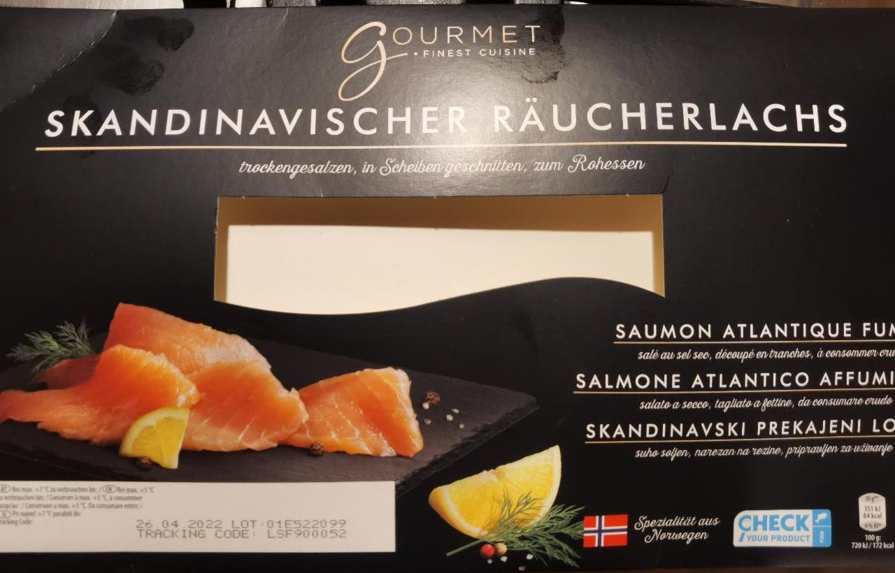 Fotografie - Skandinavischer Räucherlachs Gourmet Finest Cuisine