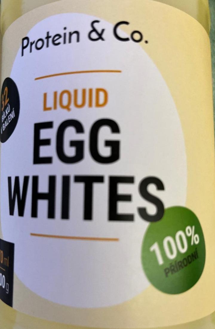 Fotografie - Liquid Egg Whites Protein & Co.