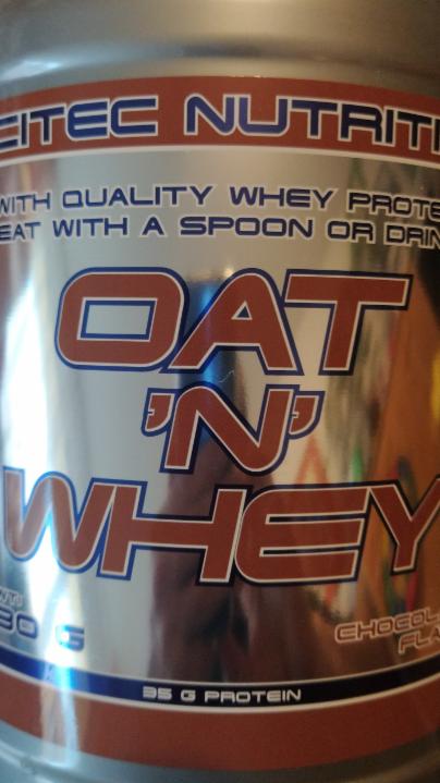 Fotografie - Oat 'N Whey Chocolate Scitec Nutrition